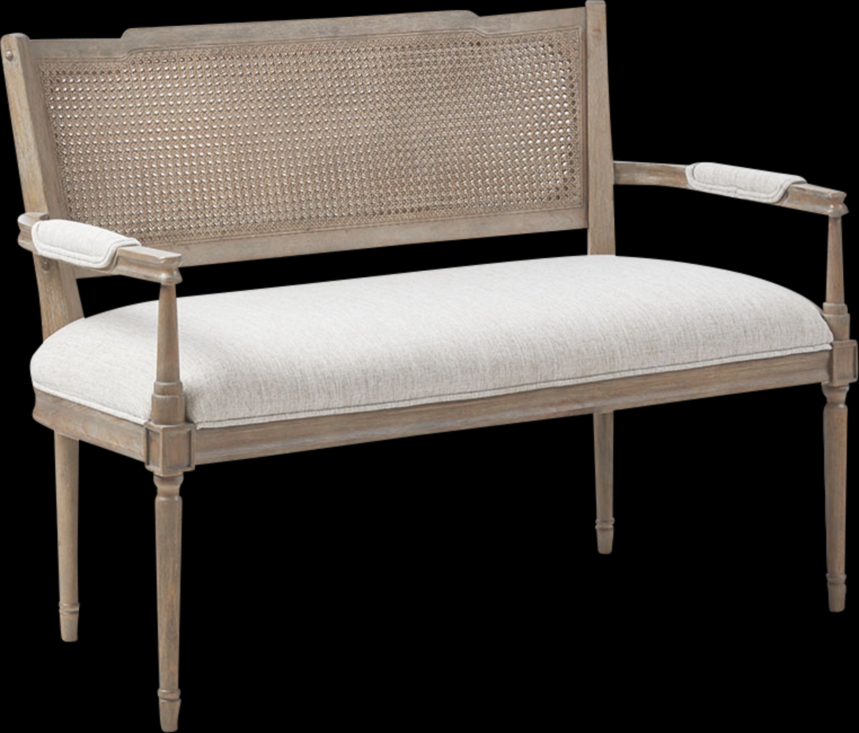 Truesdell Natural Settee - Thumbnail - Image 1