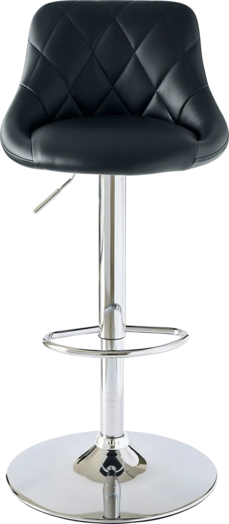 Trumball Black Bar Stool Set - Thumbnail - Image 4