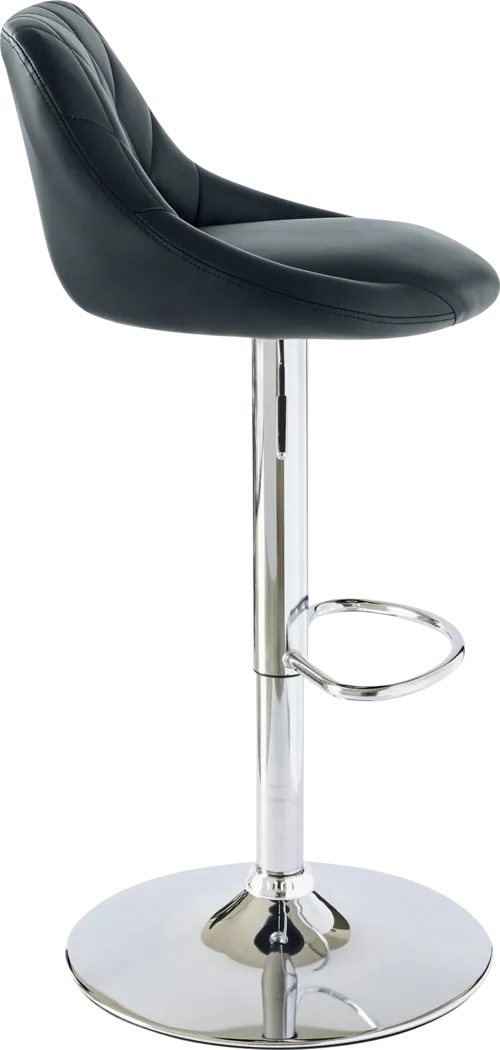 Trumball Black Bar Stool Set - Thumbnail - Image 5