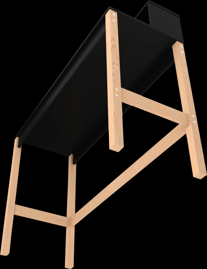 Trumball Black Desk - Thumbnail - Image 6