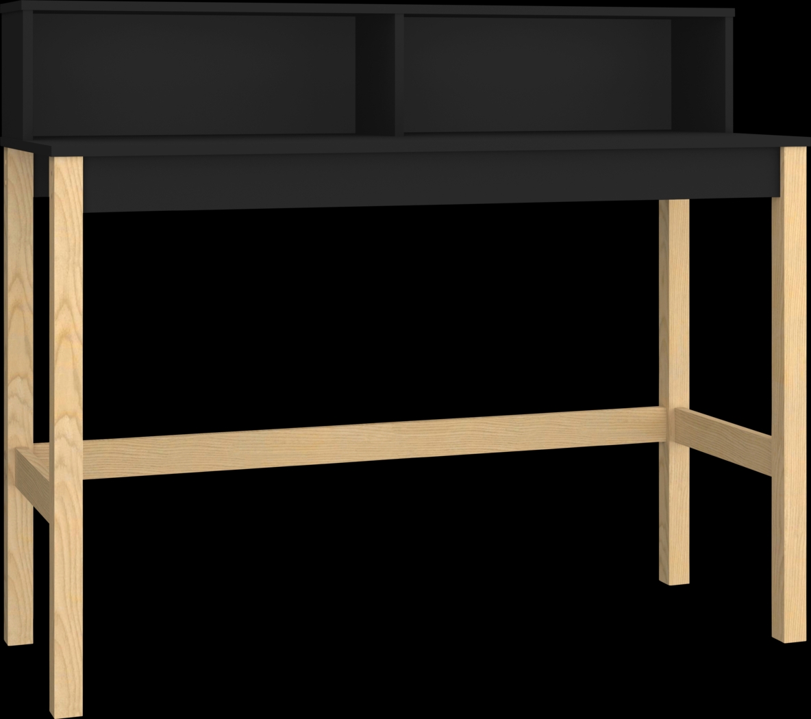 Trumball Black Desk - Thumbnail - Image 1