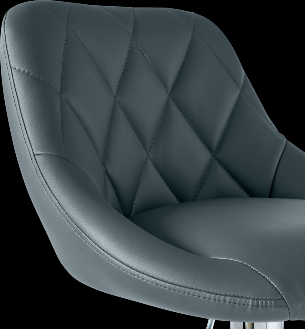 Trumball Gray Bar Stool Set - Thumbnail - Image 7