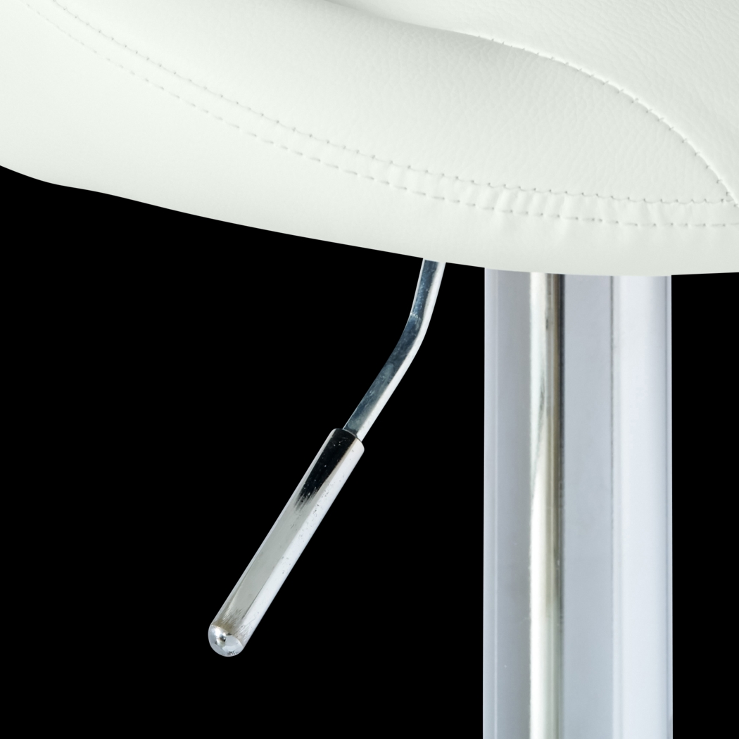 Trumball White Bar Stool Set - Thumbnail - Image 8