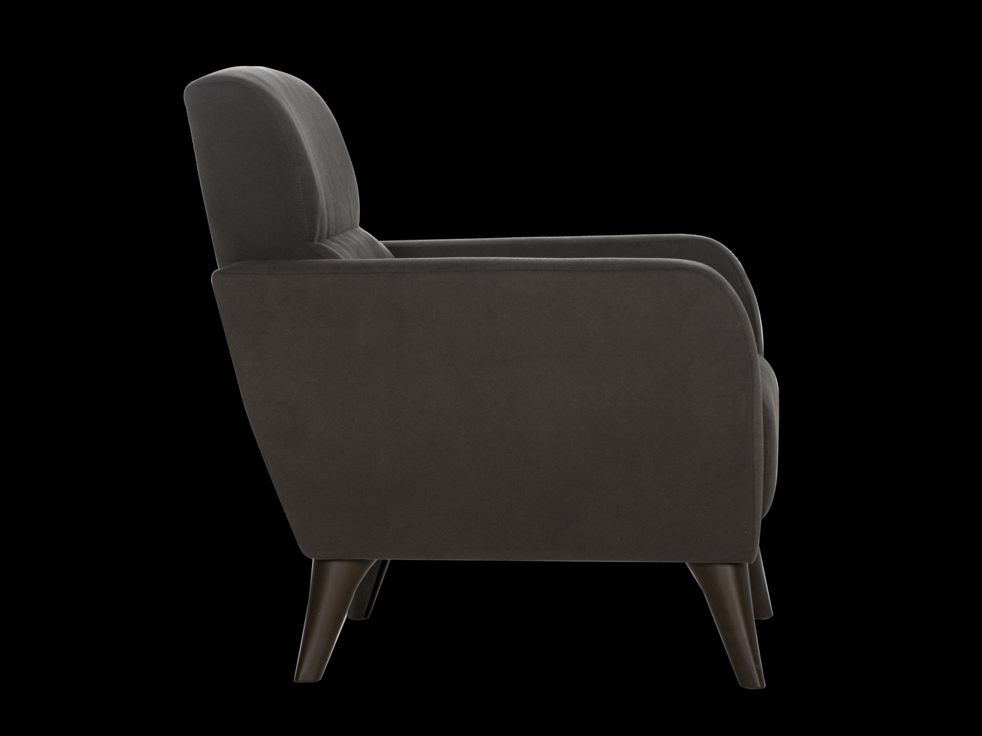 Trysail Dark Gray Accent Chair - Thumbnail - Image 3