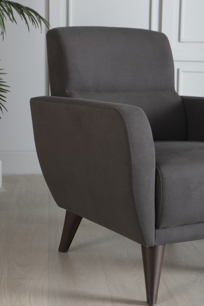 Trysail Dark Gray Accent Chair - Thumbnail - Image 5