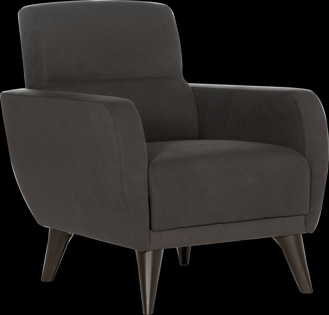 Trysail Dark Gray Accent Chair - Thumbnail - Image 1