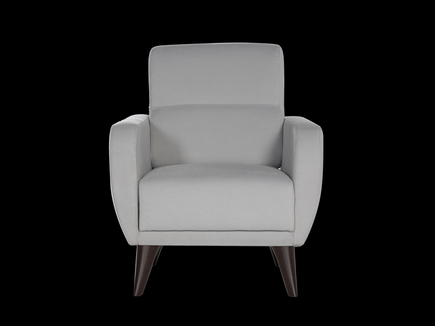 Trysail Gray Accent Chair - Thumbnail - Image 2