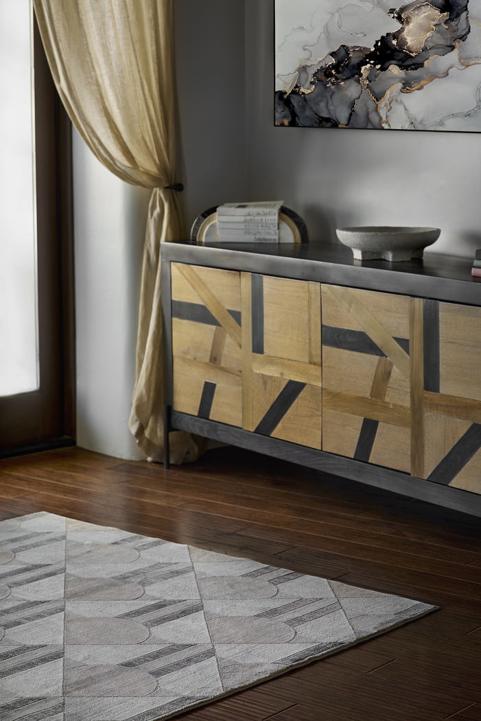 Tryst Black 3'10 x 5'7 Rug - Thumbnail - Image 3