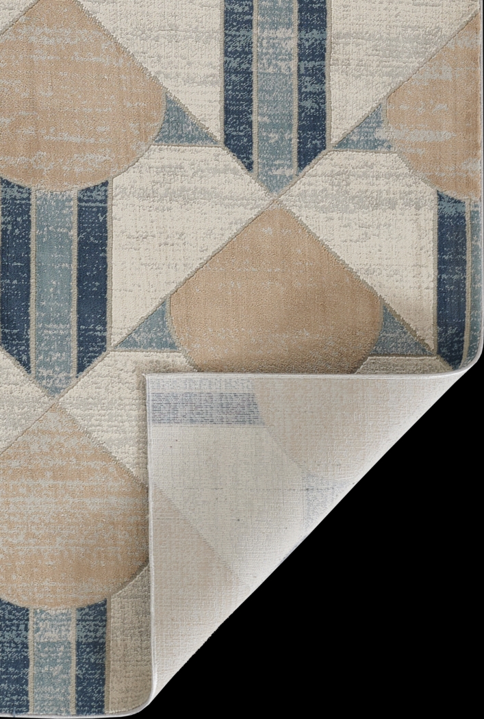 Tryst Blue 7'9 x 9'10 Rug - Thumbnail - Image 4