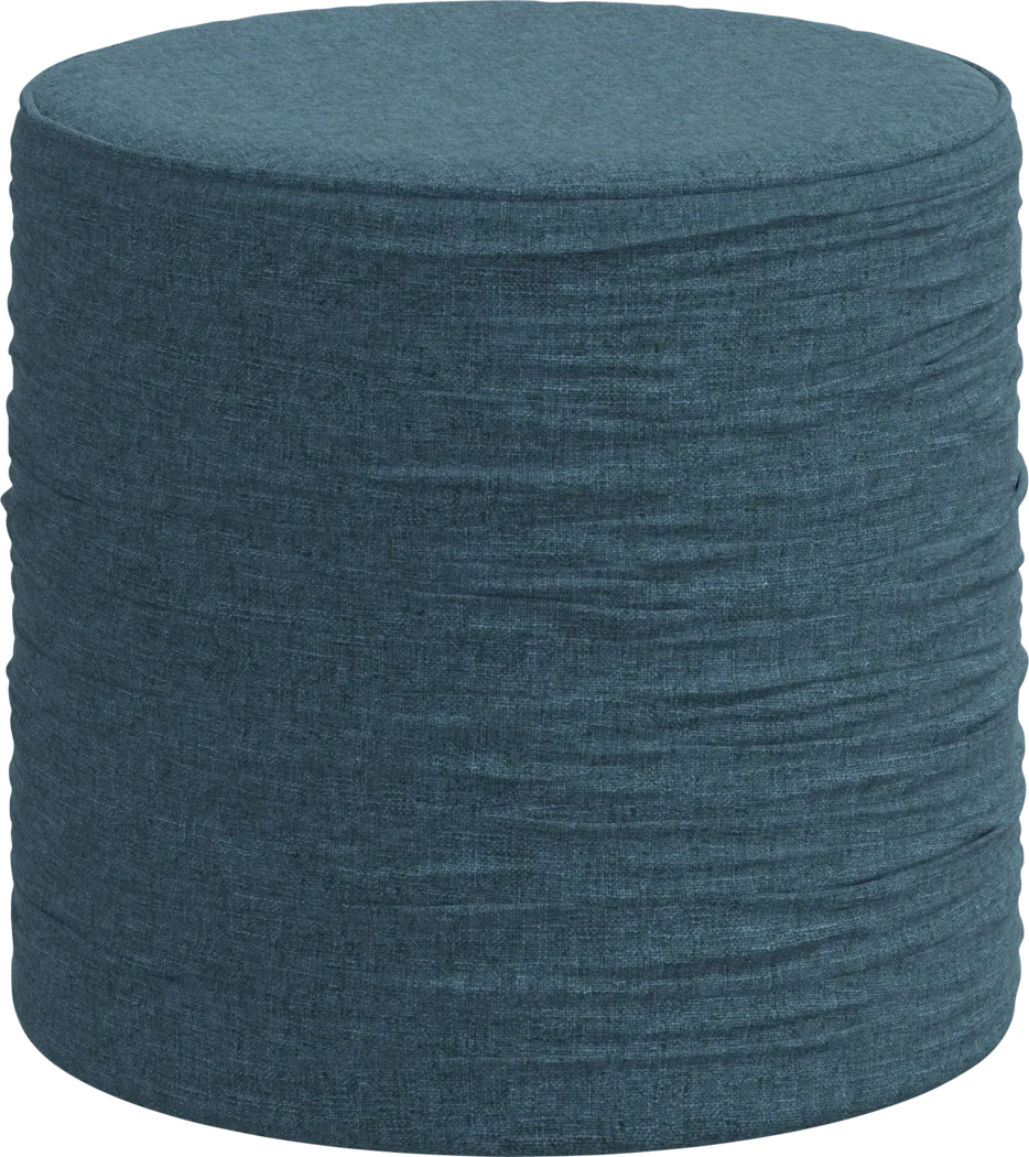 Tuau Blue Ottoman - Thumbnail - Image 3