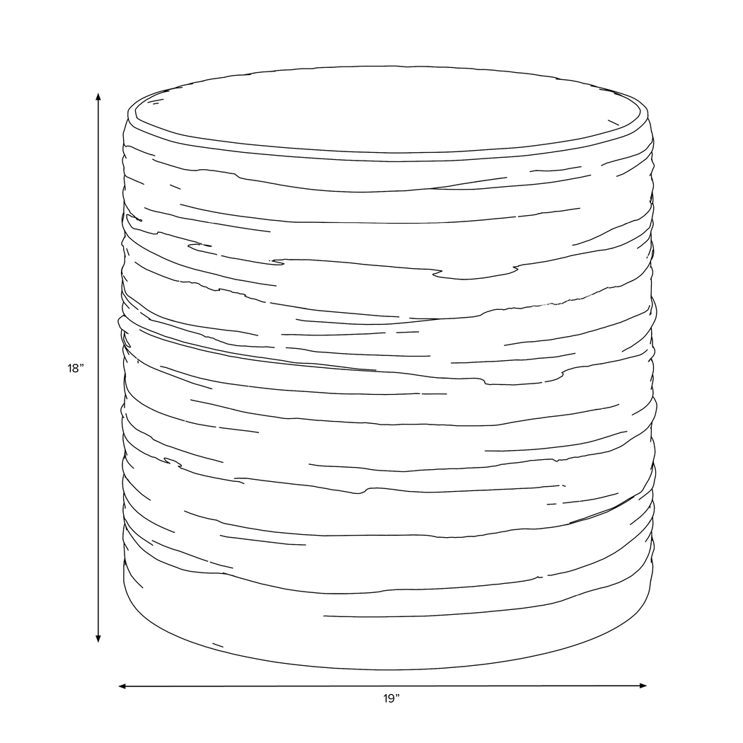 Tuau Green Ottoman - Thumbnail - Image 3