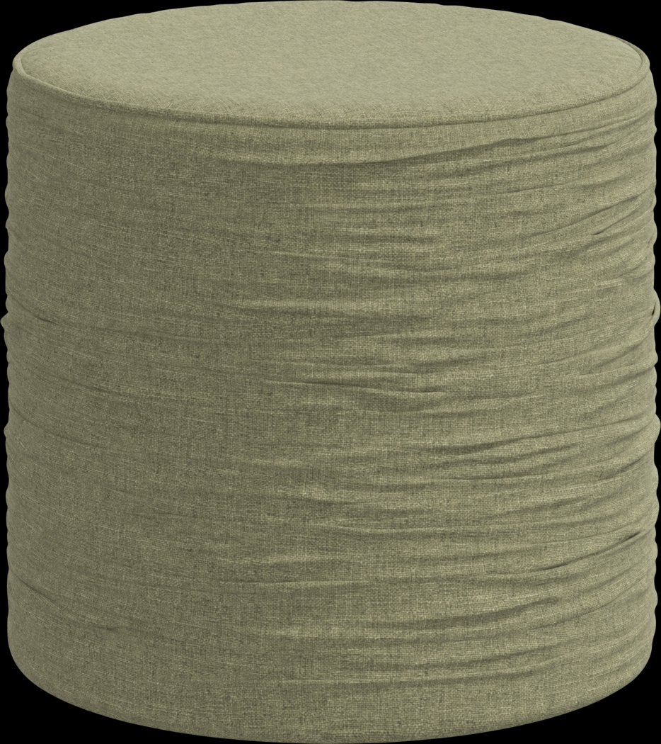 Tuau Green Ottoman - Thumbnail - Image 4