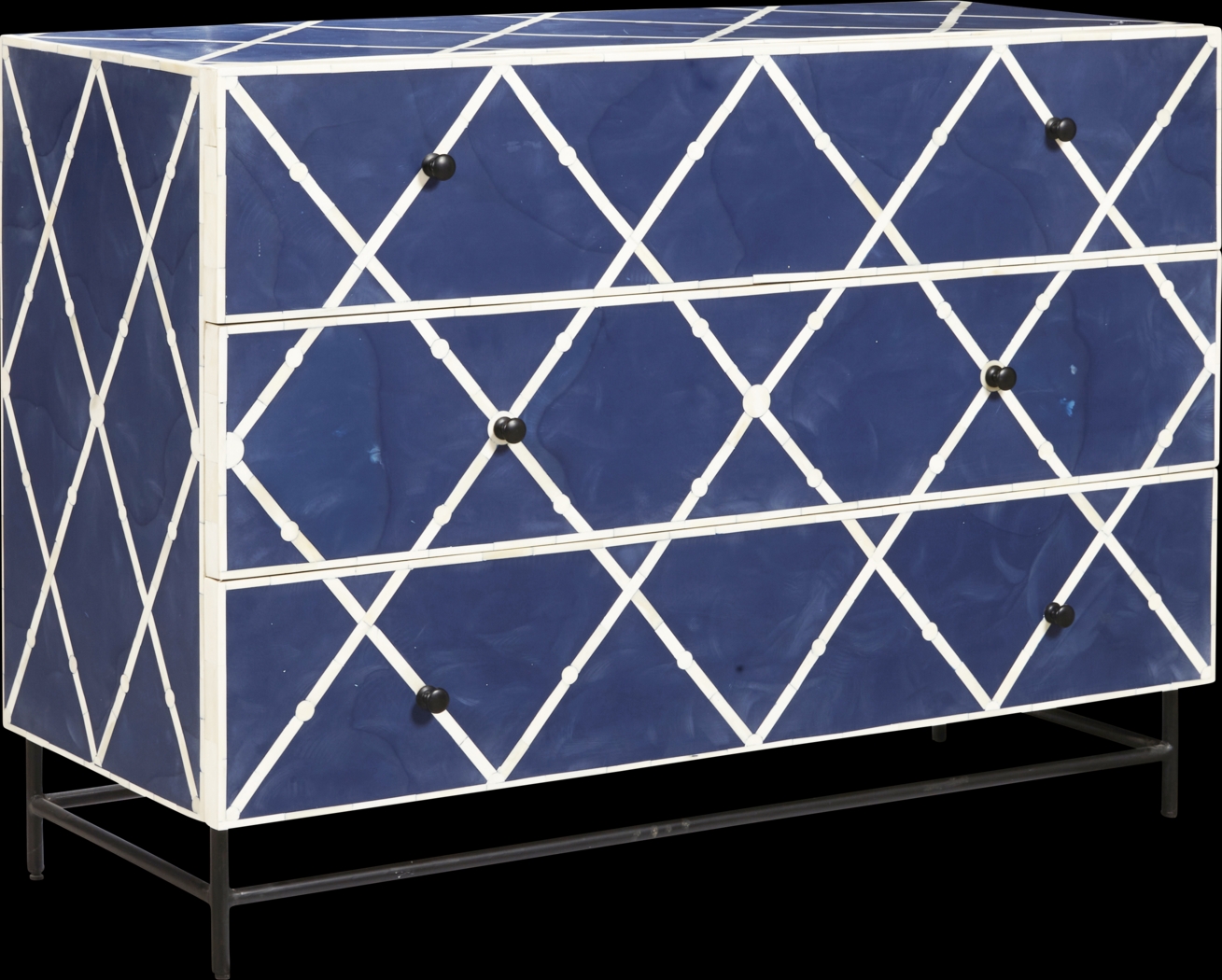 Tuckerbunn Navy Accent Cabinet - Thumbnail - Image 4