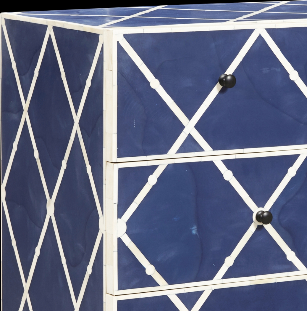 Tuckerbunn Navy Accent Cabinet - Thumbnail - Image 7