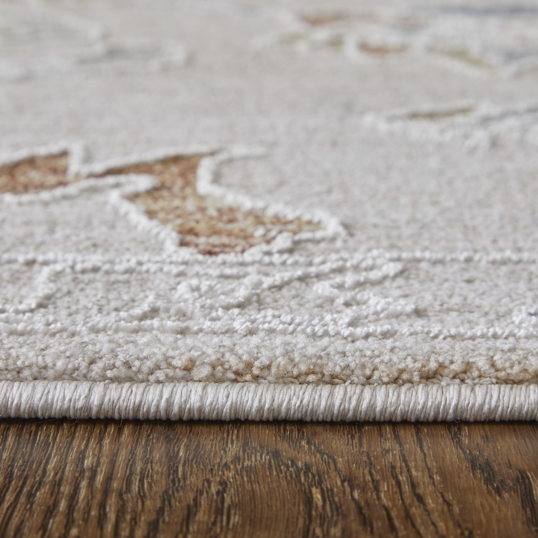 Tudama Ivory 5' x 7'6 Rug - Thumbnail - Image 6