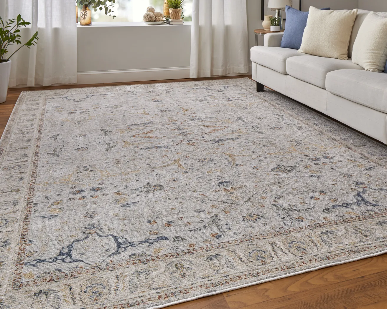 Tudama Ivory 7'10 x 10'3 Rug - Thumbnail - Image 3