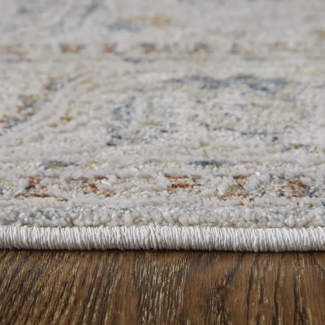 Tudama Ivory 7'10 x 10'3 Rug - Thumbnail - Image 6