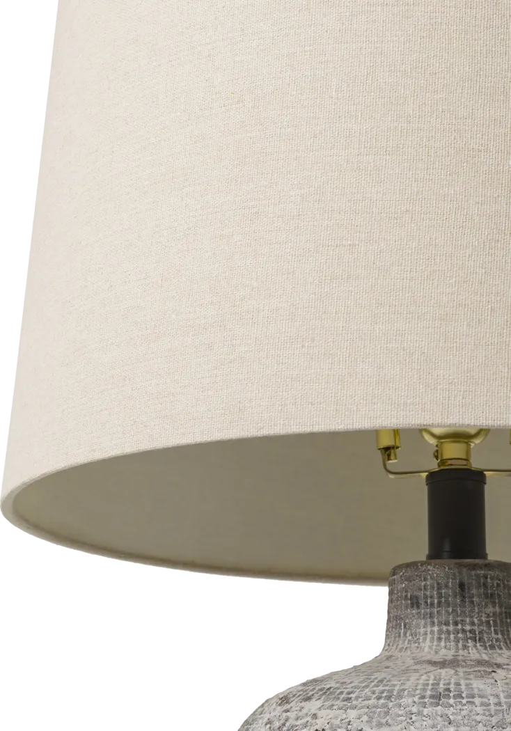 Tudor Street Gray Lamp - Thumbnail - Image 5
