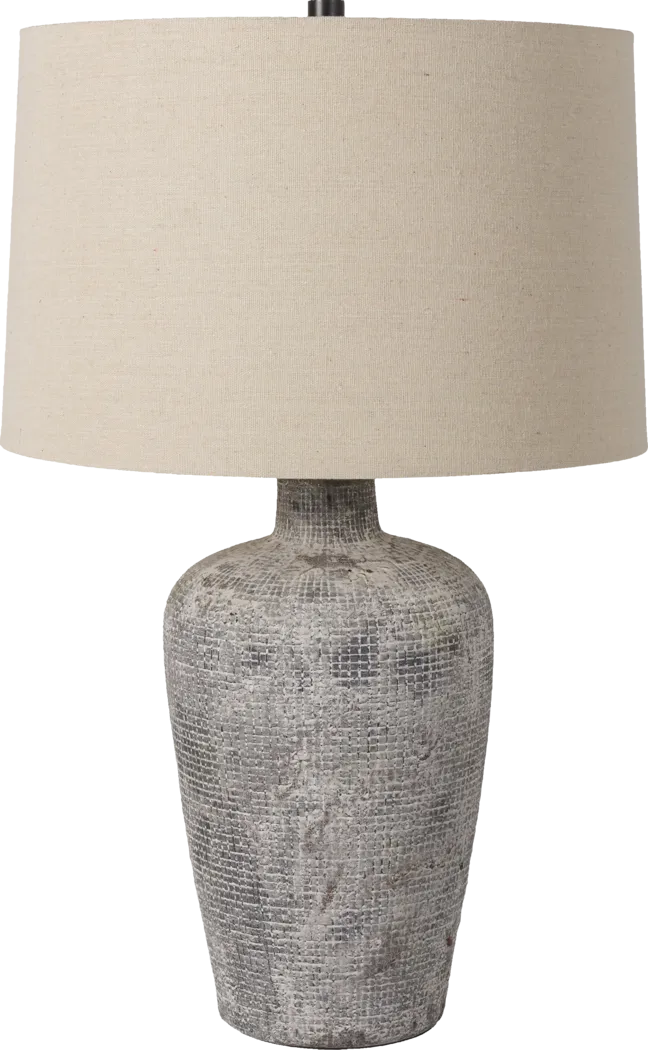 Tudor Street Gray Lamp - Thumbnail - Image 1
