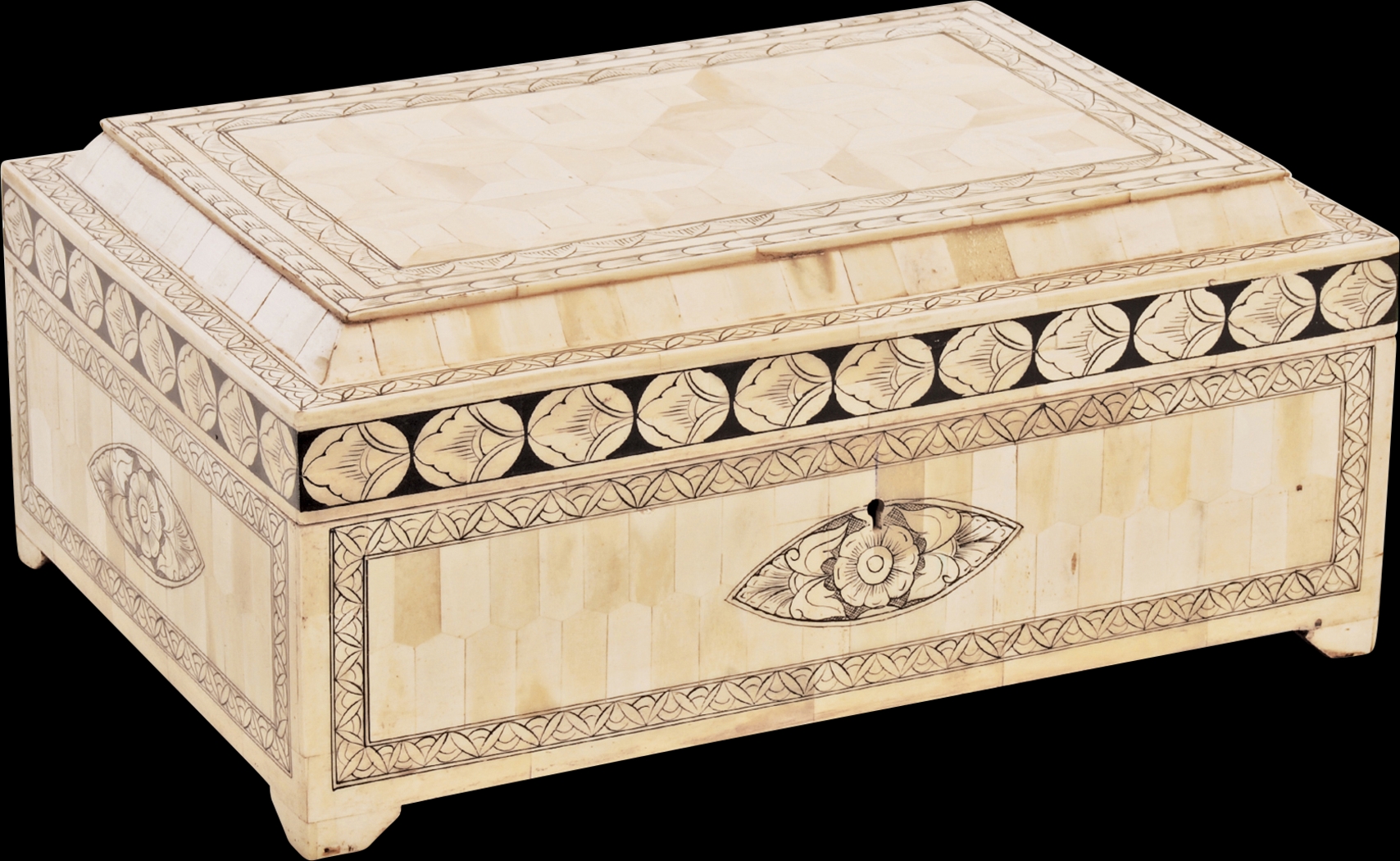 Tuely Cream Decorative Box - Thumbnail - Image 1