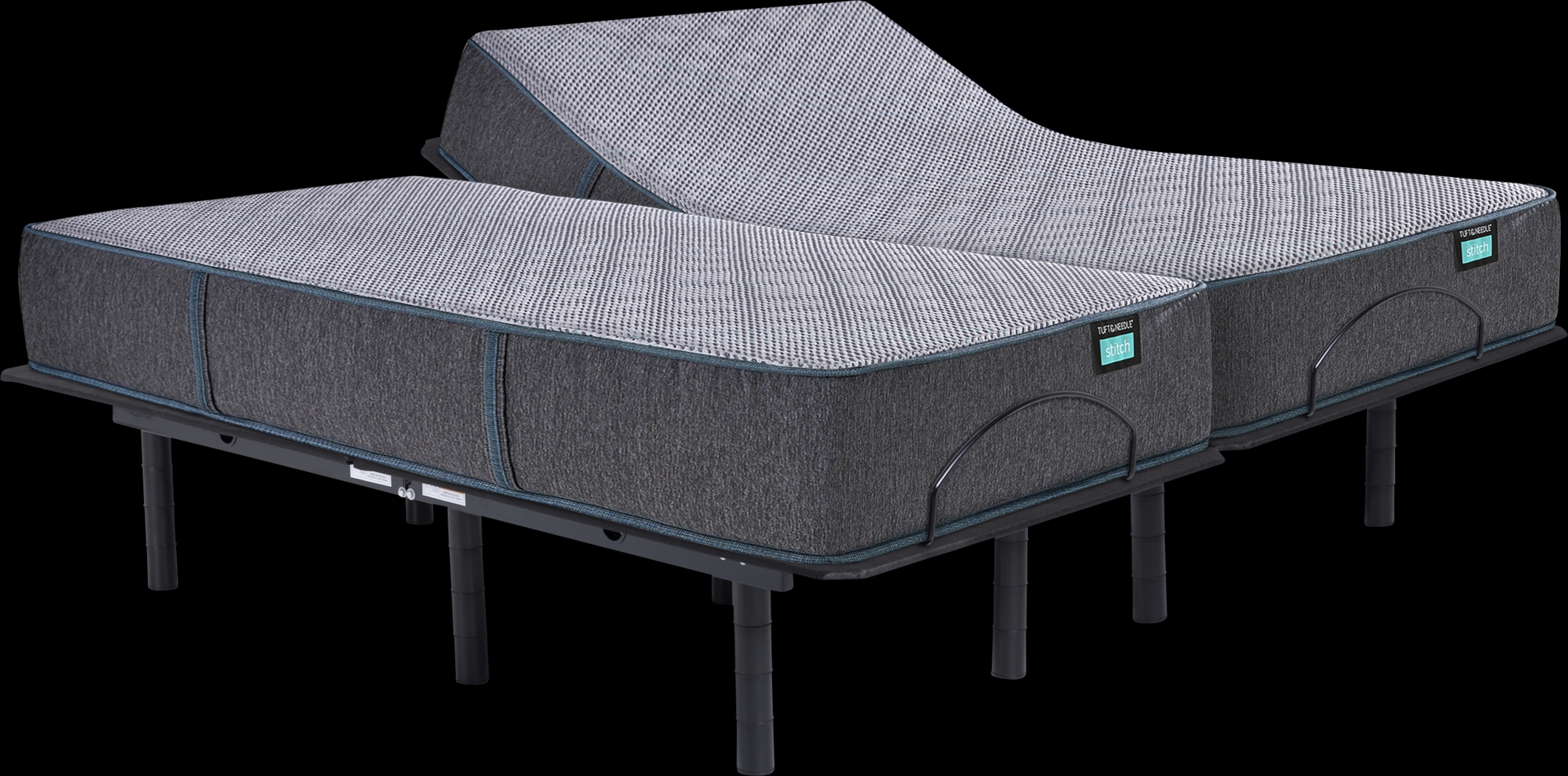 Tuft & Needle TN3 Split King Mattress Set with Head Up Only Base - Thumbnail - Image 1
