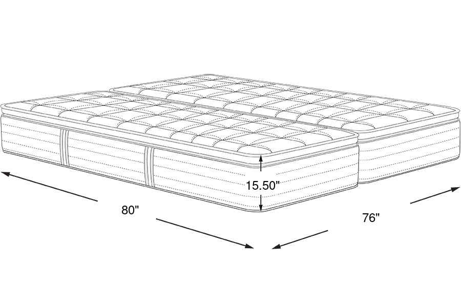 Dimension Image. Please refer to the Dimension Tab on this page for dimension details.