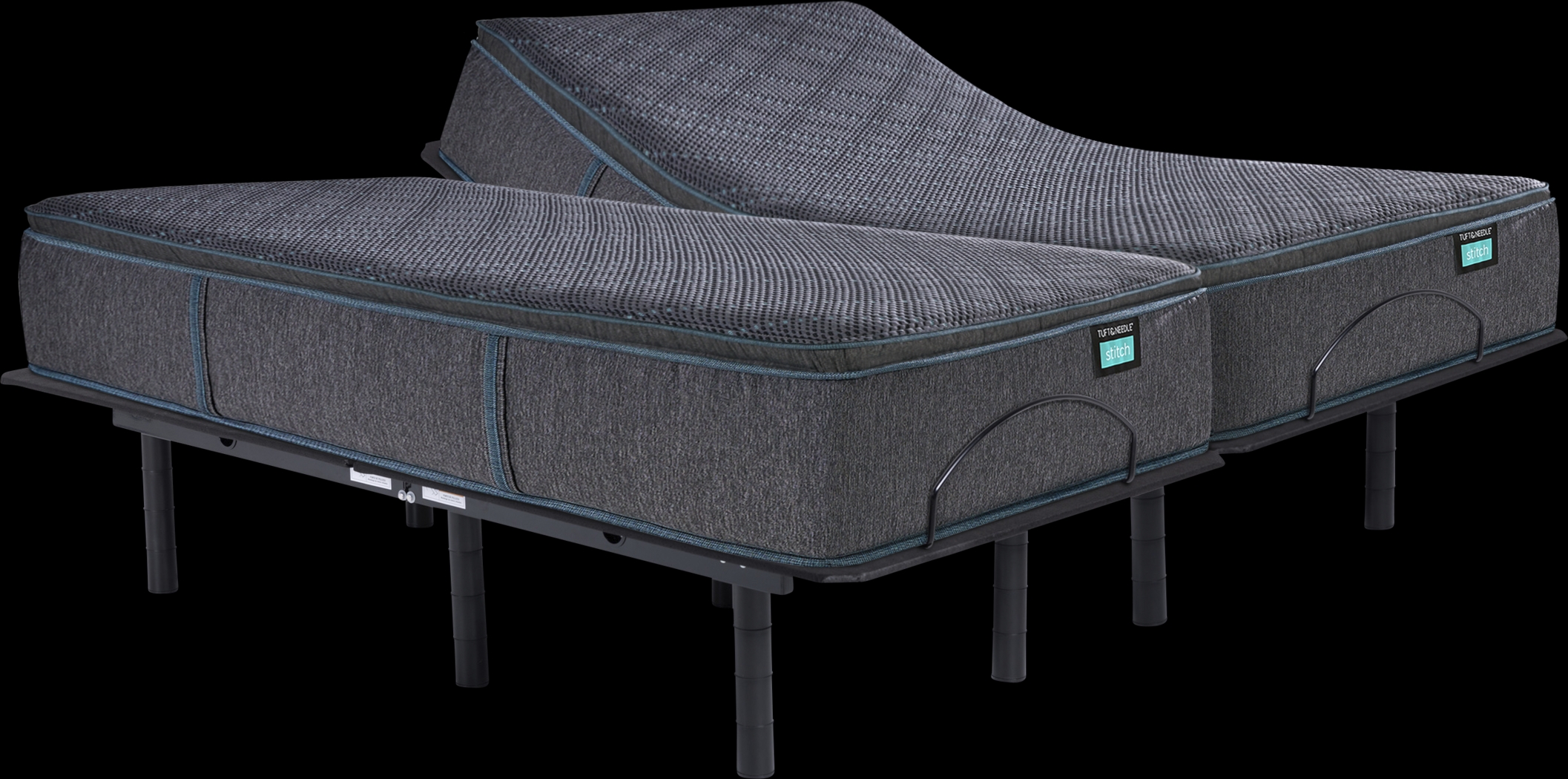 Tuft & Needle TN9 Split King Mattress Set with Head Up Only Base - Thumbnail - Image 1