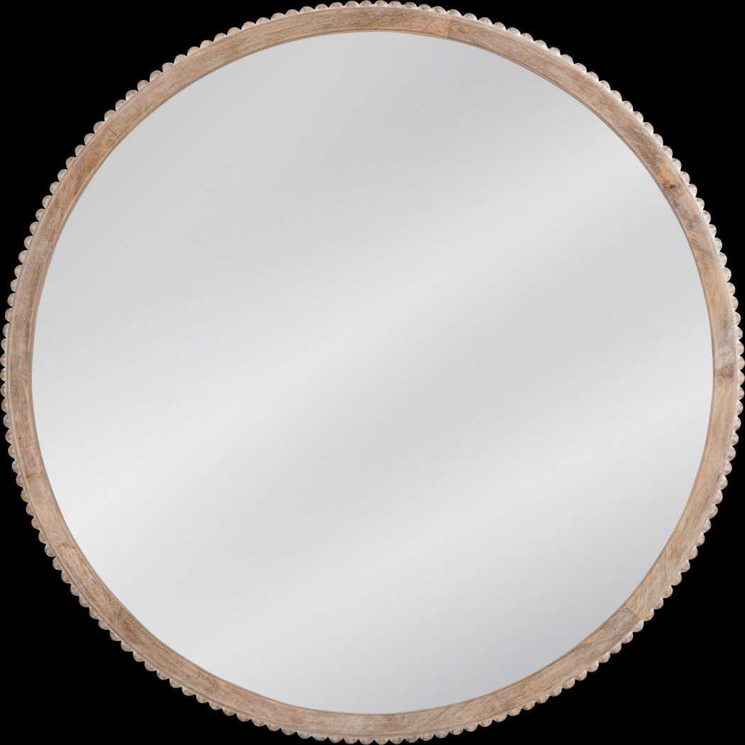 Tugwell Brown Mirror - Thumbnail - Image 1