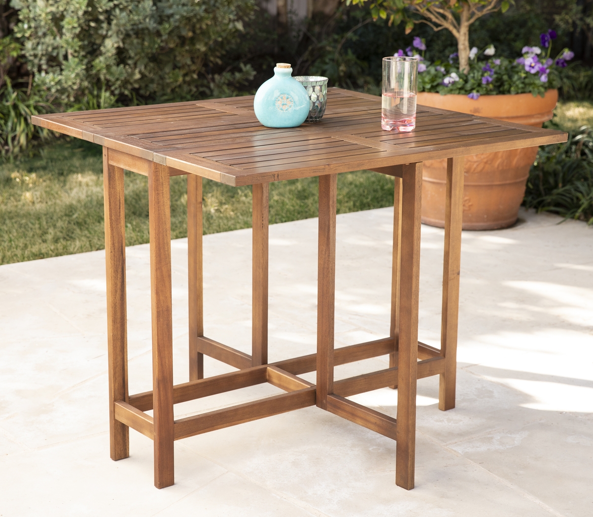 Tuilleries Natural Outdoor 3 Pc Dining Set - Thumbnail - Image 3