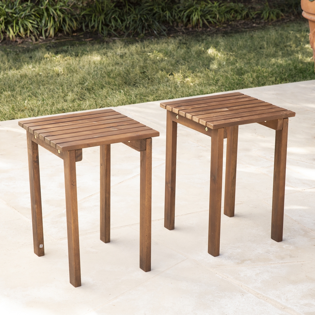 Tuilleries Natural Outdoor 3 Pc Dining Set - Thumbnail - Image 4