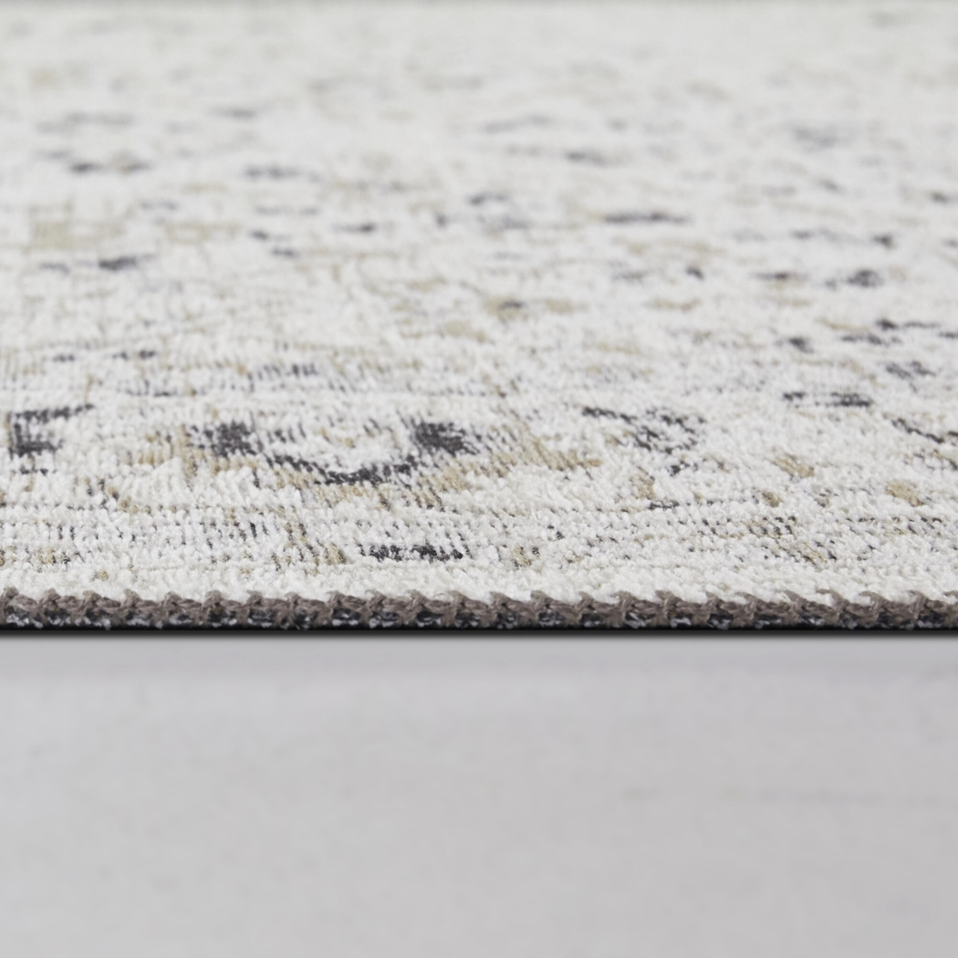 Tukmee Cream 7'10 x 10' Area Rug - Thumbnail - Image 4