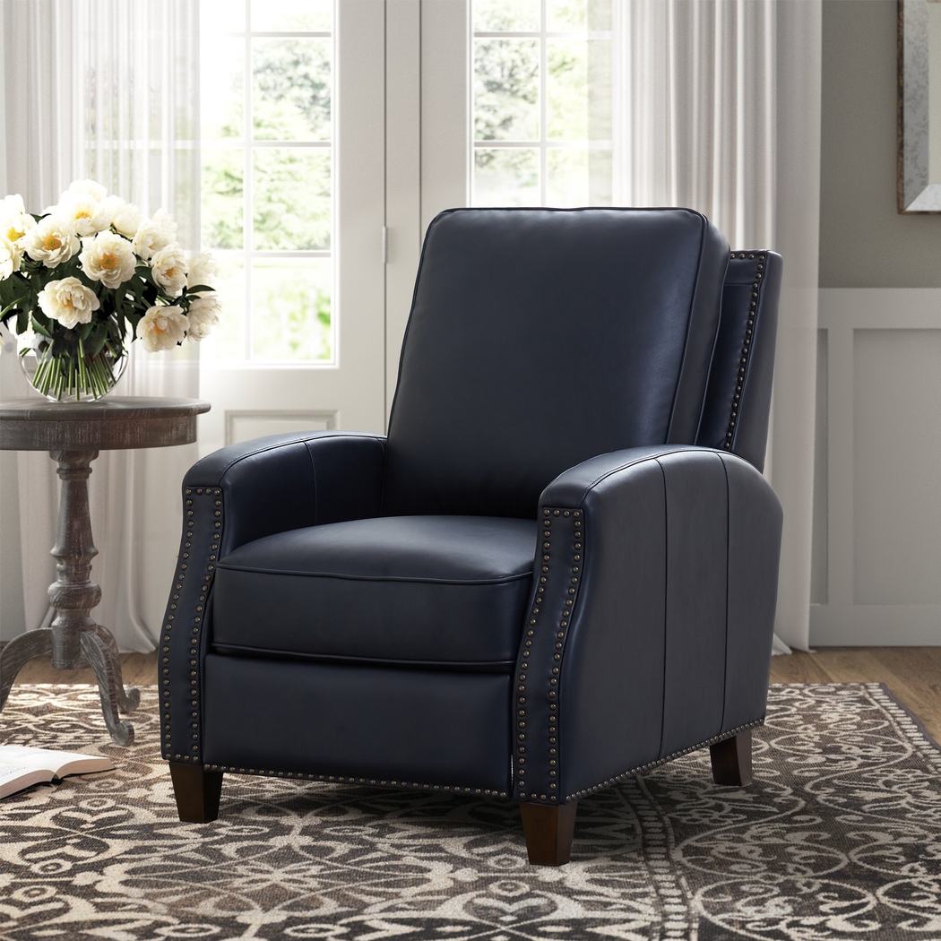 Tulaga Blue Recliner - Thumbnail - Image 2