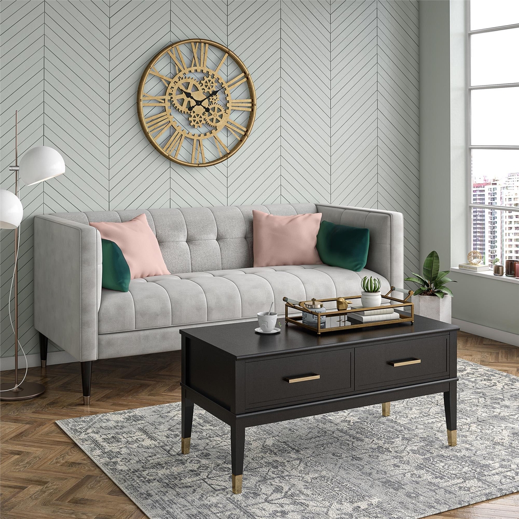 Tulagin Black Lift-Top Cocktail Table - Thumbnail - Image 4