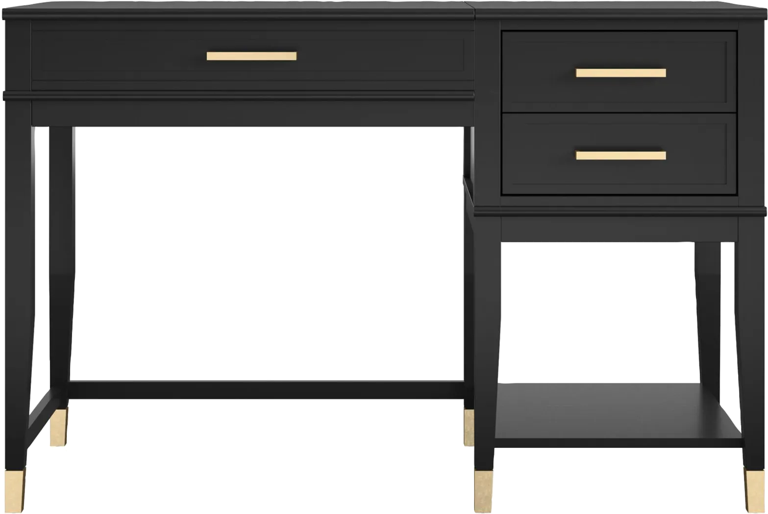 Tulagin Black Lift-Top Desk - Thumbnail - Image 5