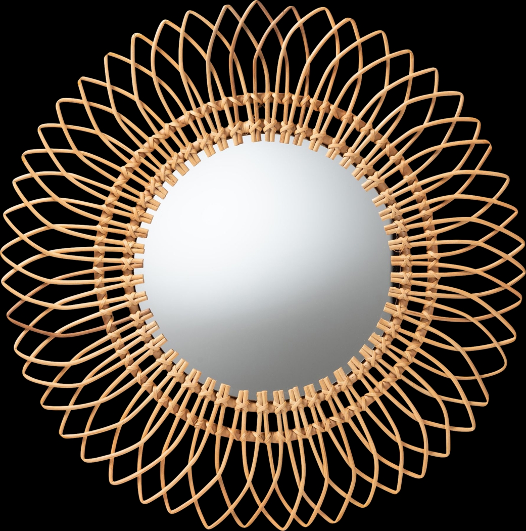 Tulani Brown Accent Mirror - Thumbnail - Image 1