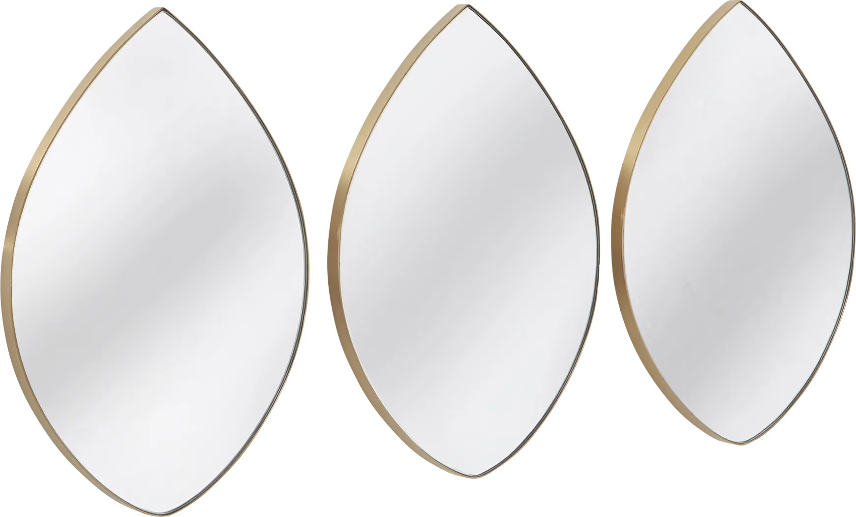 Tulfan Yellow Mirror, Set of 3 - Thumbnail - Image 1