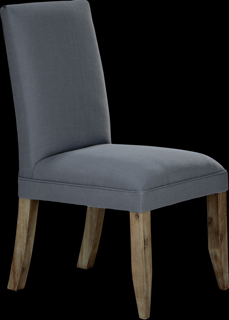 Tulip Blue Side Chair - Thumbnail - Image 1