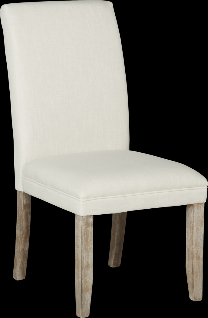 Tulip Chalk Side Chair - Thumbnail - Image 1