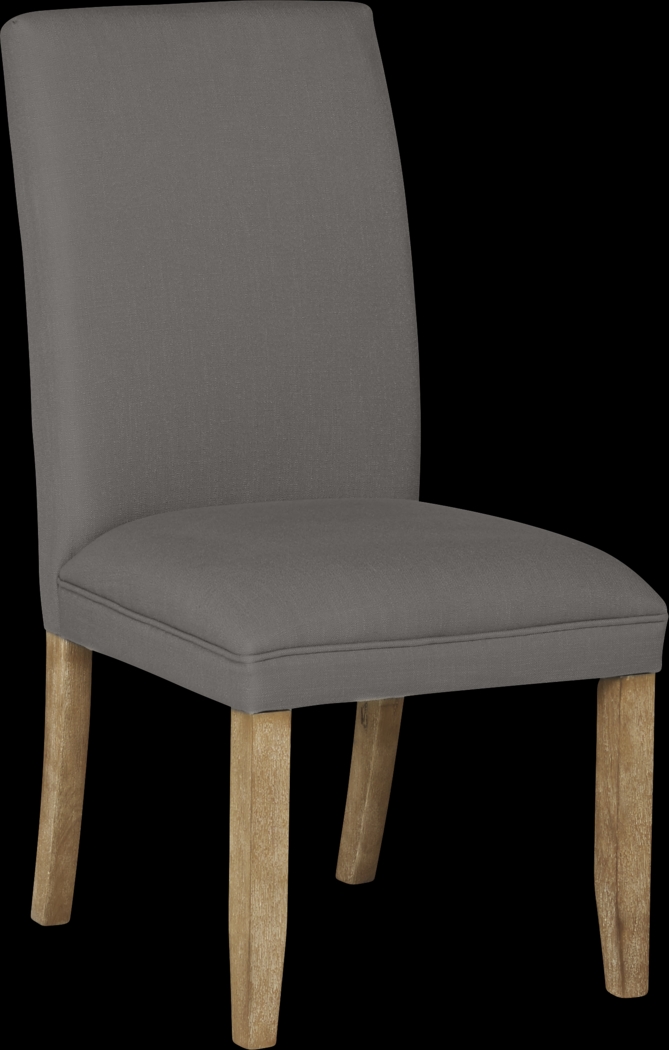 Tulip Charcoal Side Chair - Thumbnail - Image 1