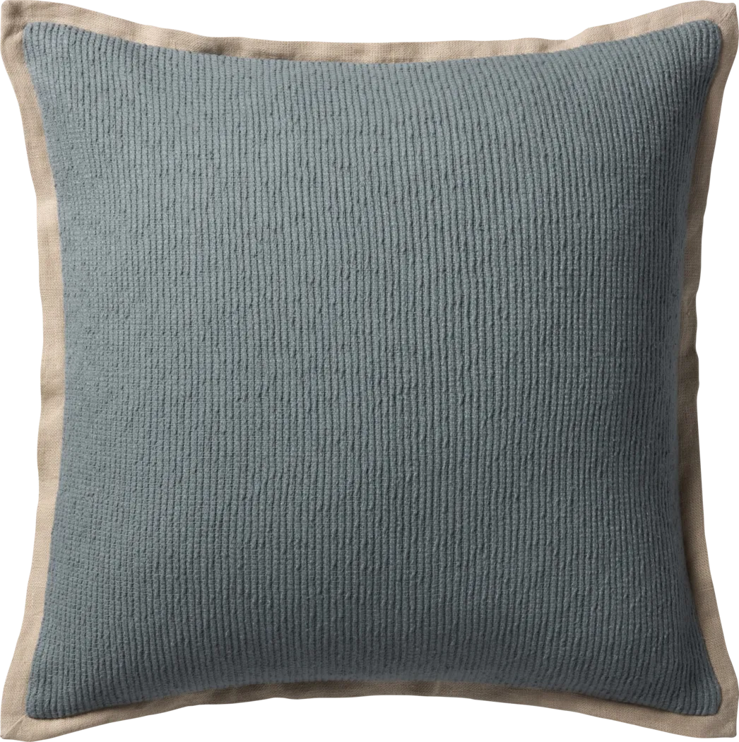 Tulipa Blue Accent Pillow - Thumbnail - Image 1