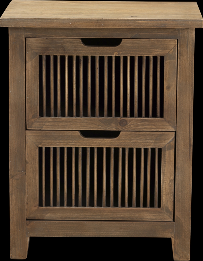 Tulipgold Brown End Table - Thumbnail - Image 5