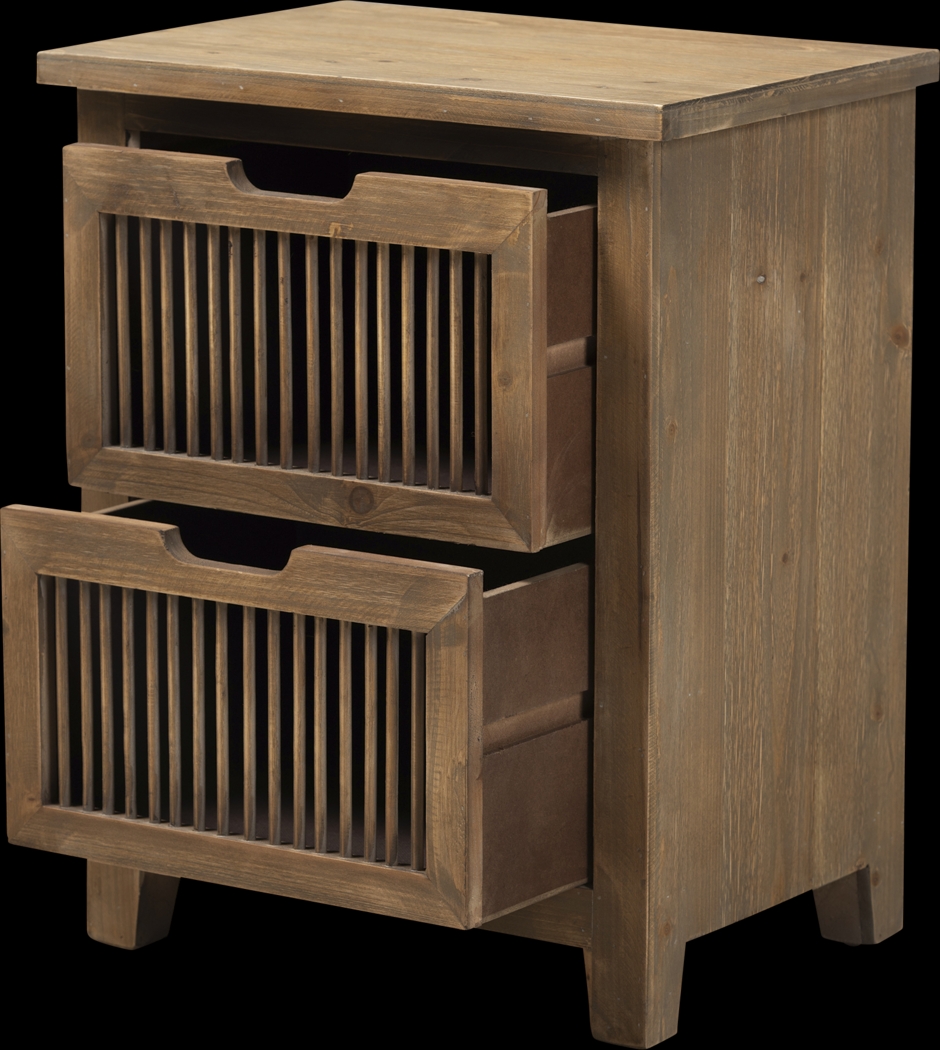 Tulipgold Brown End Table - Thumbnail - Image 6