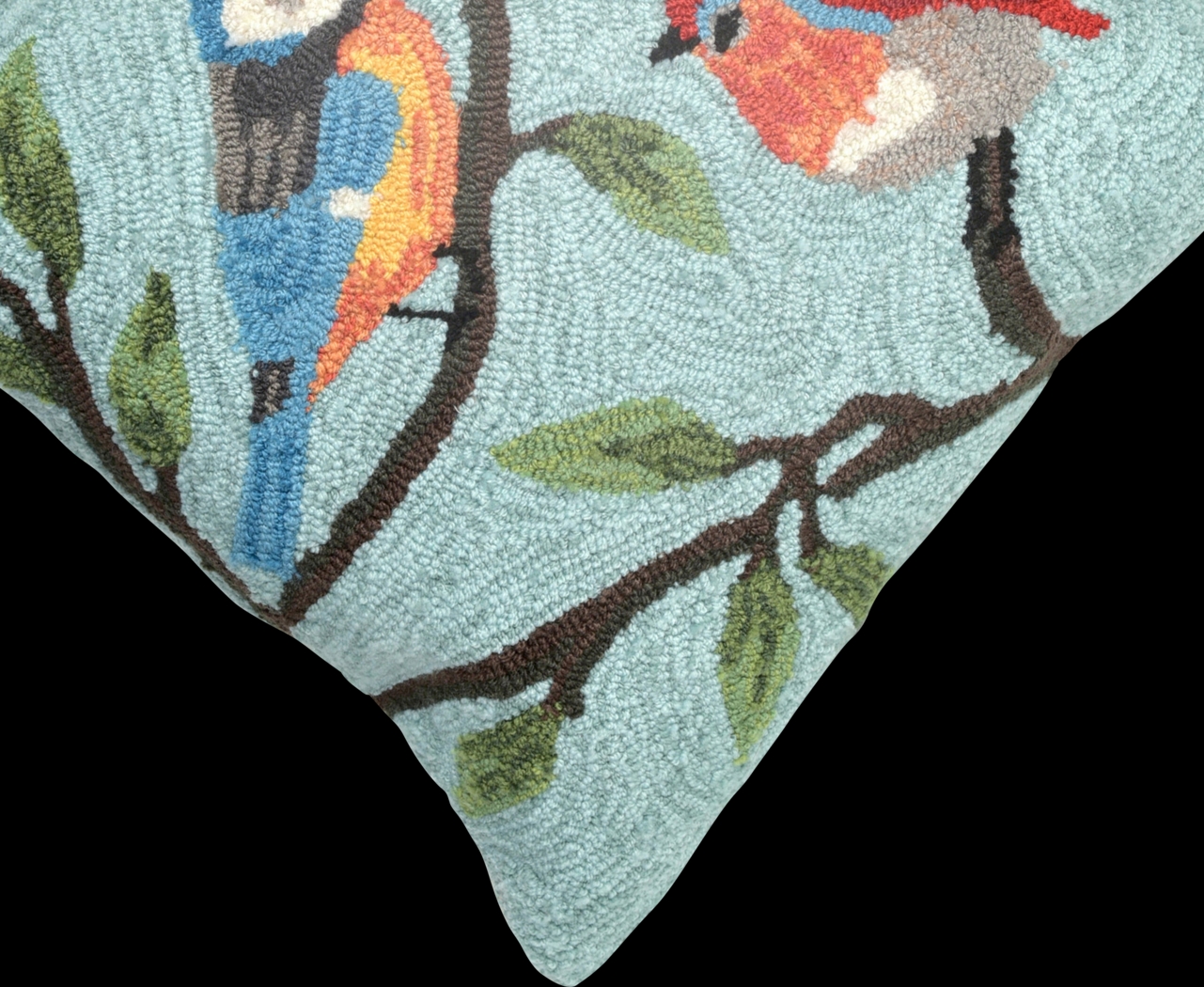 Tulippaw Aqua Indoor/Outdoor Accent Pillow - Thumbnail - Image 5