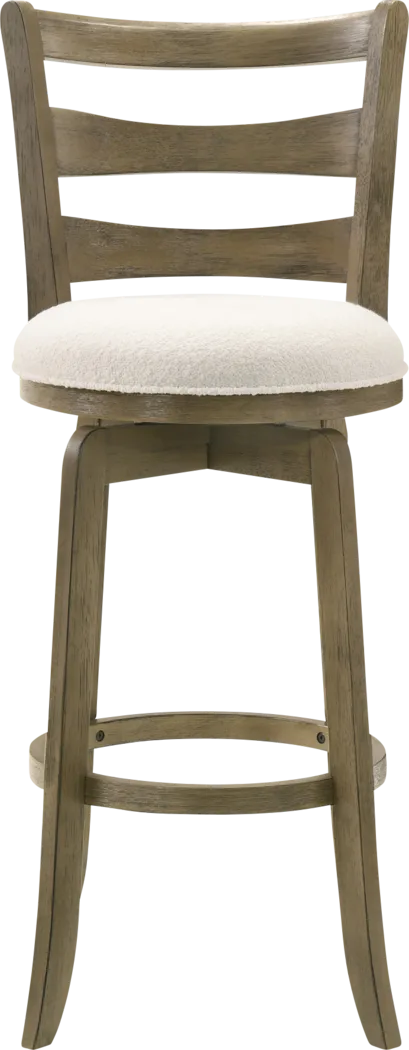 Tuliprover Brown Swivel Barstool - Thumbnail - Image 5