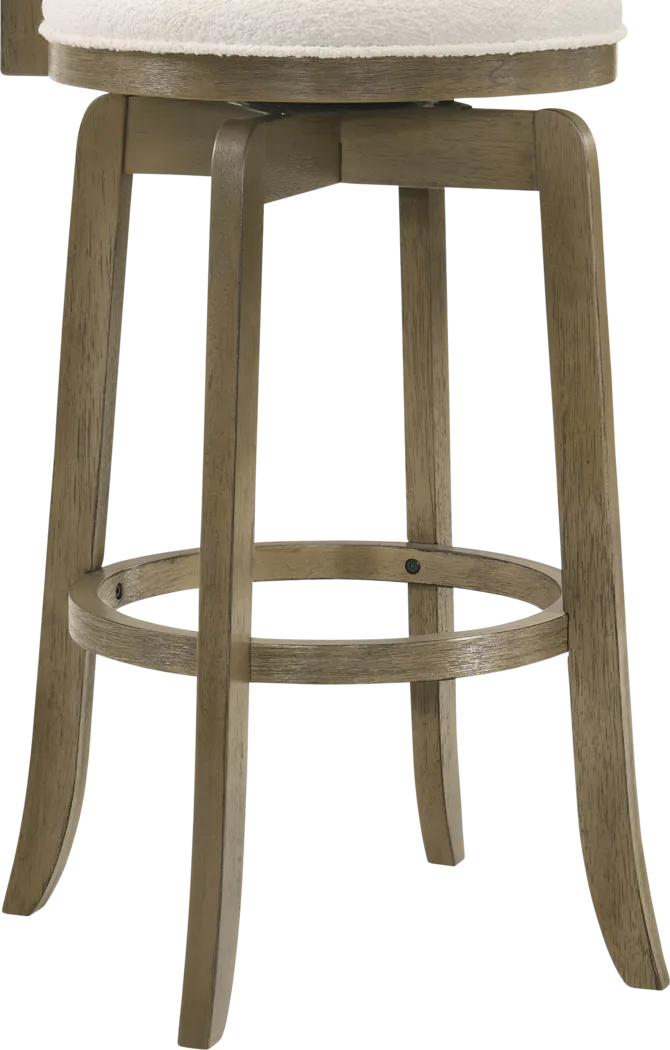 Tuliprover Brown Swivel Barstool - Thumbnail - Image 6