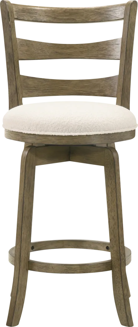 Tuliprover Brown Swivel Counter Height Stool - Thumbnail - Image 9