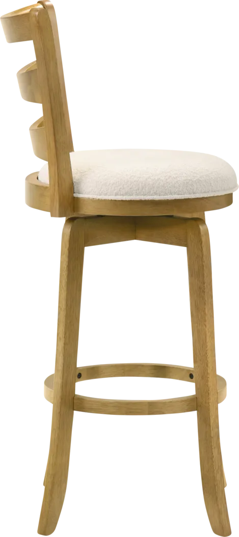 Tuliprover Natural Swivel Barstool - Thumbnail - Image 3