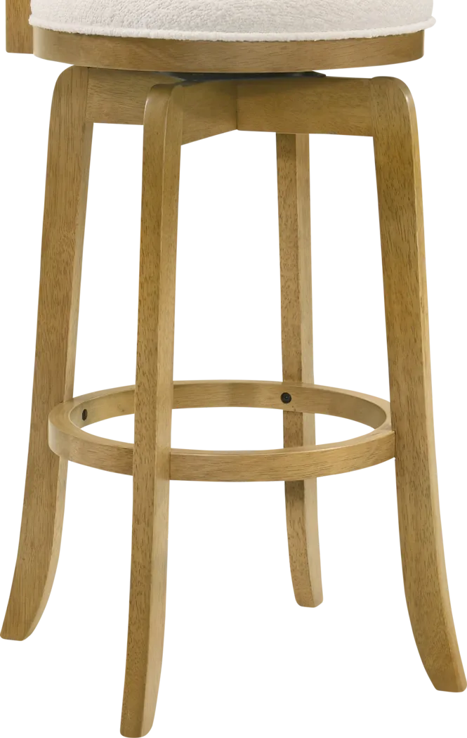 Tuliprover Natural Swivel Barstool - Thumbnail - Image 4