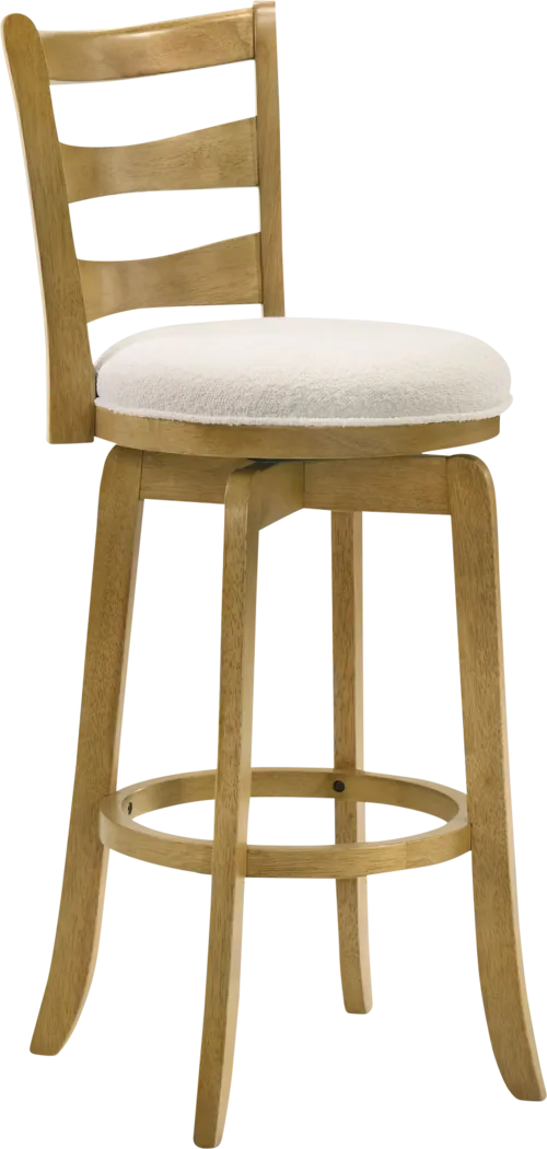 Tuliprover Natural Swivel Barstool - Thumbnail - Image 7