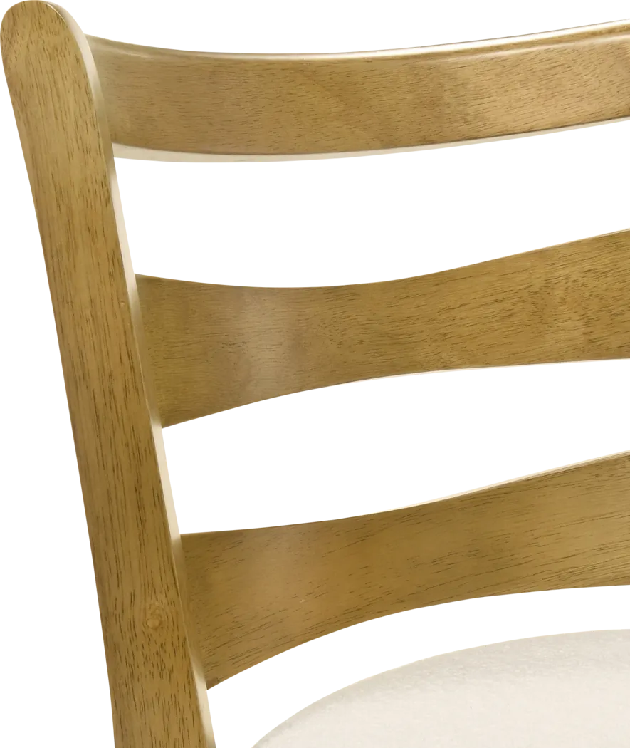 Tuliprover Natural Swivel Counter Height Stool - Thumbnail - Image 9